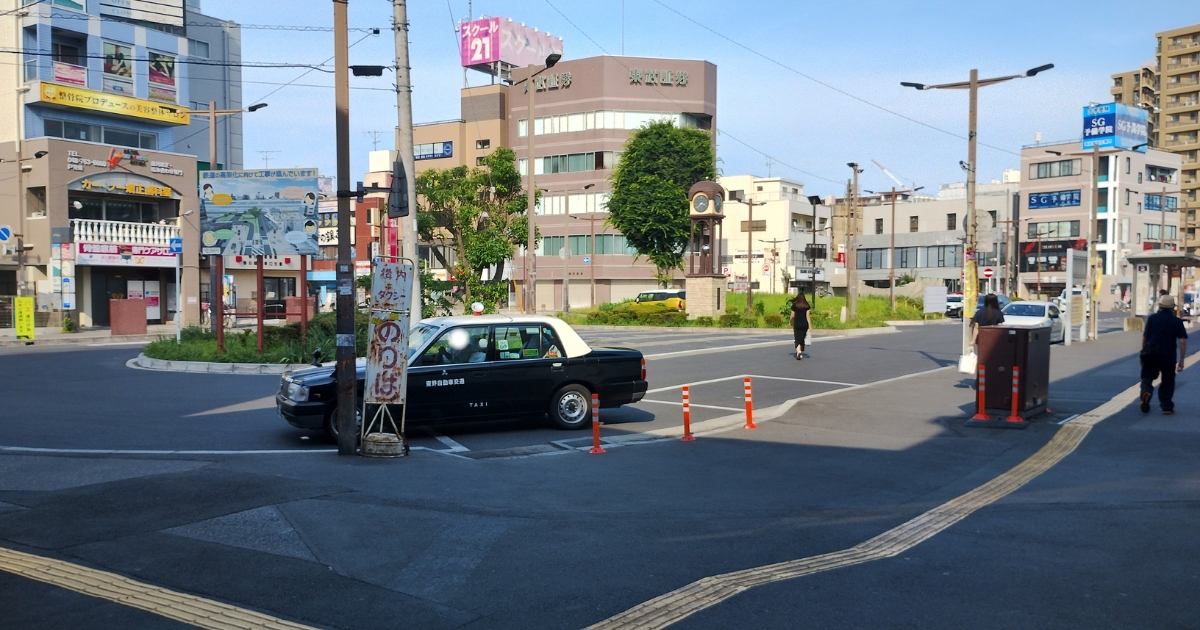 春日部駅東口タクシー乗り場
