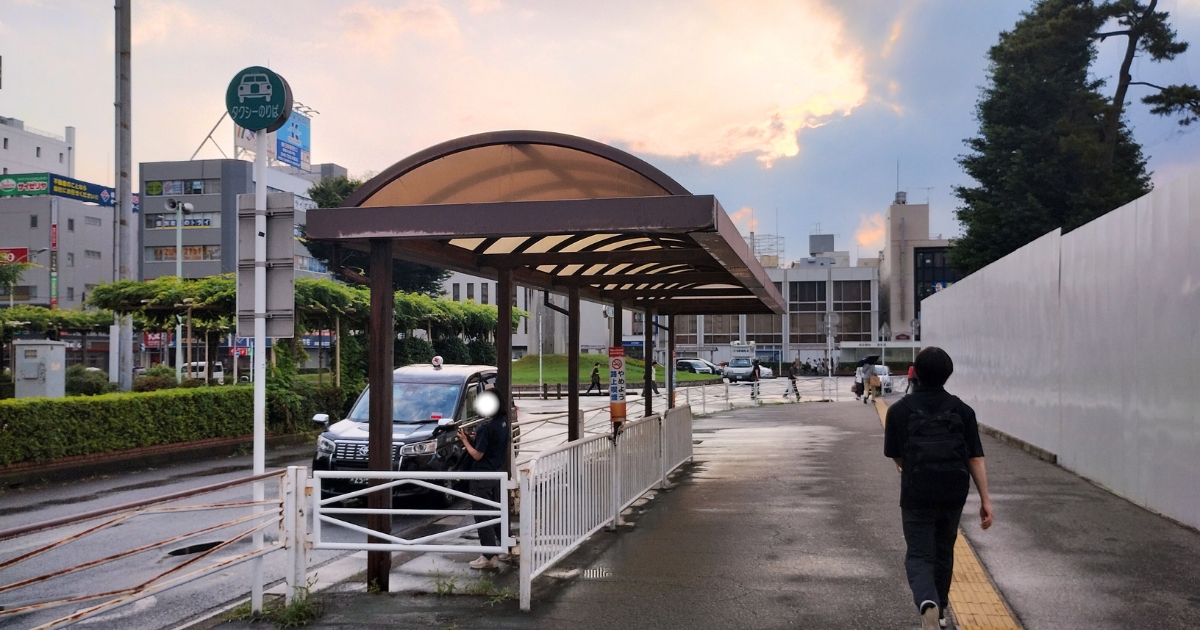 春日部駅西口タクシー乗り場