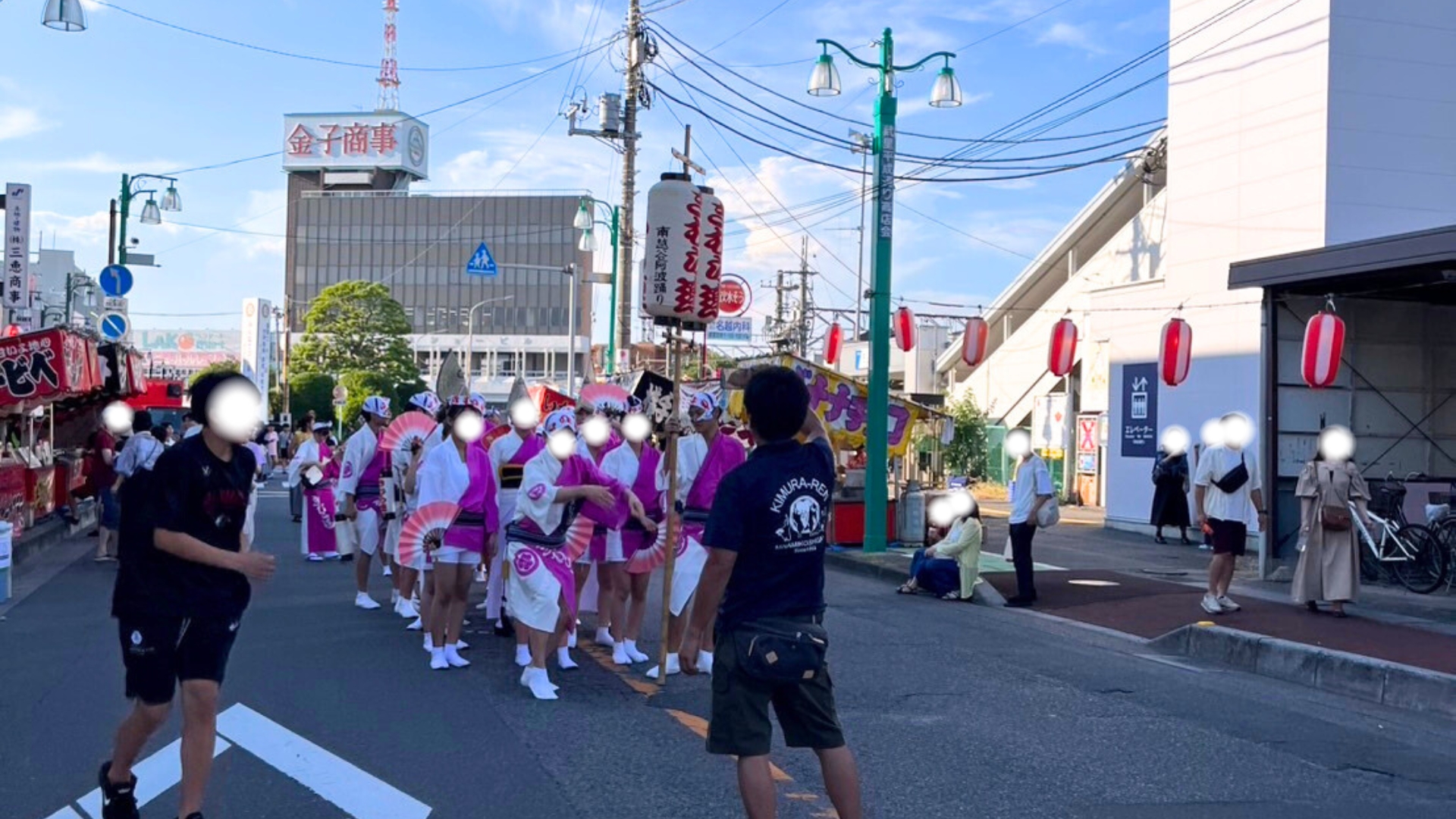 武里駅西口駅前:屋台(2025年7月26日撮影)