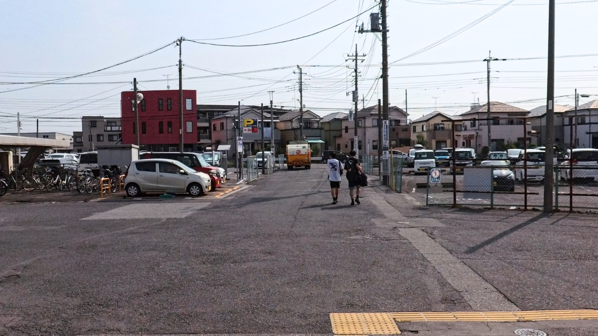 北春日部駅東口:駅前