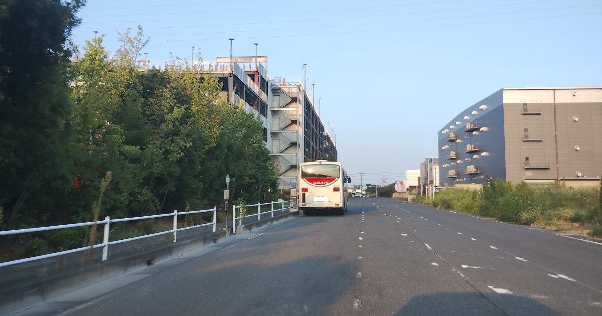 イオンモール春日部前バス停（朝日バス）