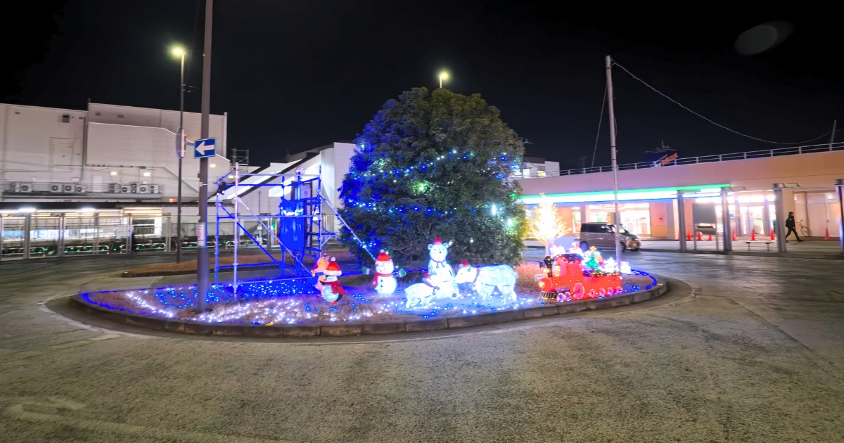 南桜井駅北口イルミネーション2025
