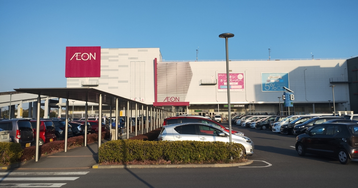 イオンモール春日部：駐車場Bエリア