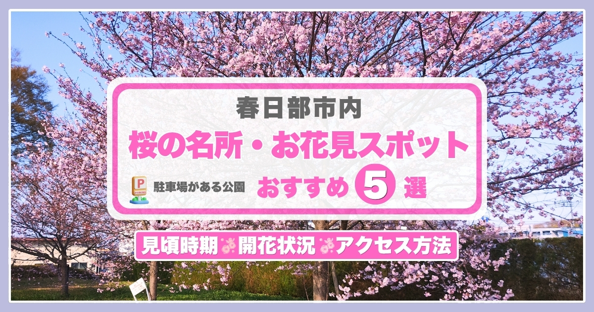 春日部桜の名所