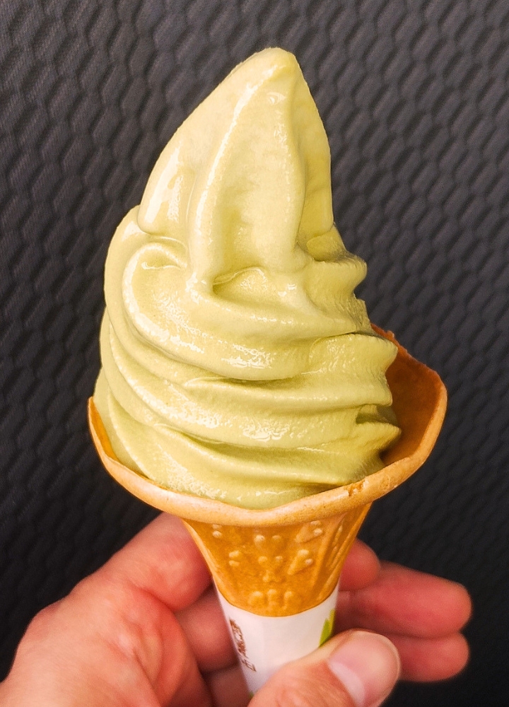 春日部おづつみ園：ソフトクリーム