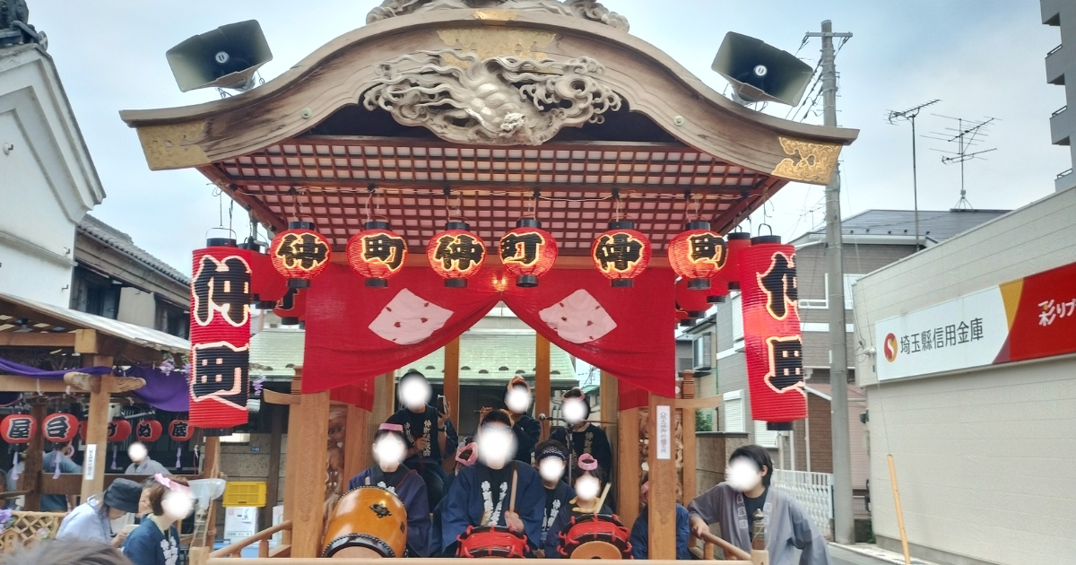 春日部夏まつり：仲町（2025年撮影）