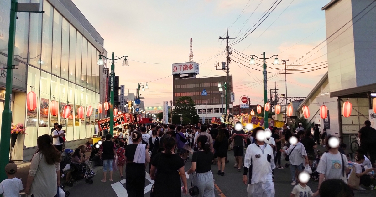 武里西口夏祭り(2025年撮影)