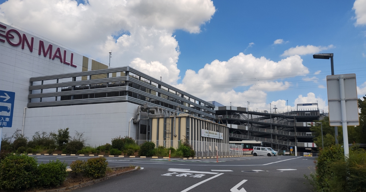 イオンモール春日部:平面駐車場Dエリア