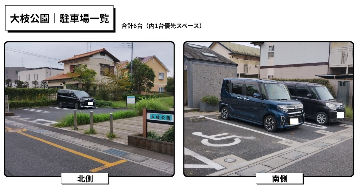 大枝公園|駐車場一覧