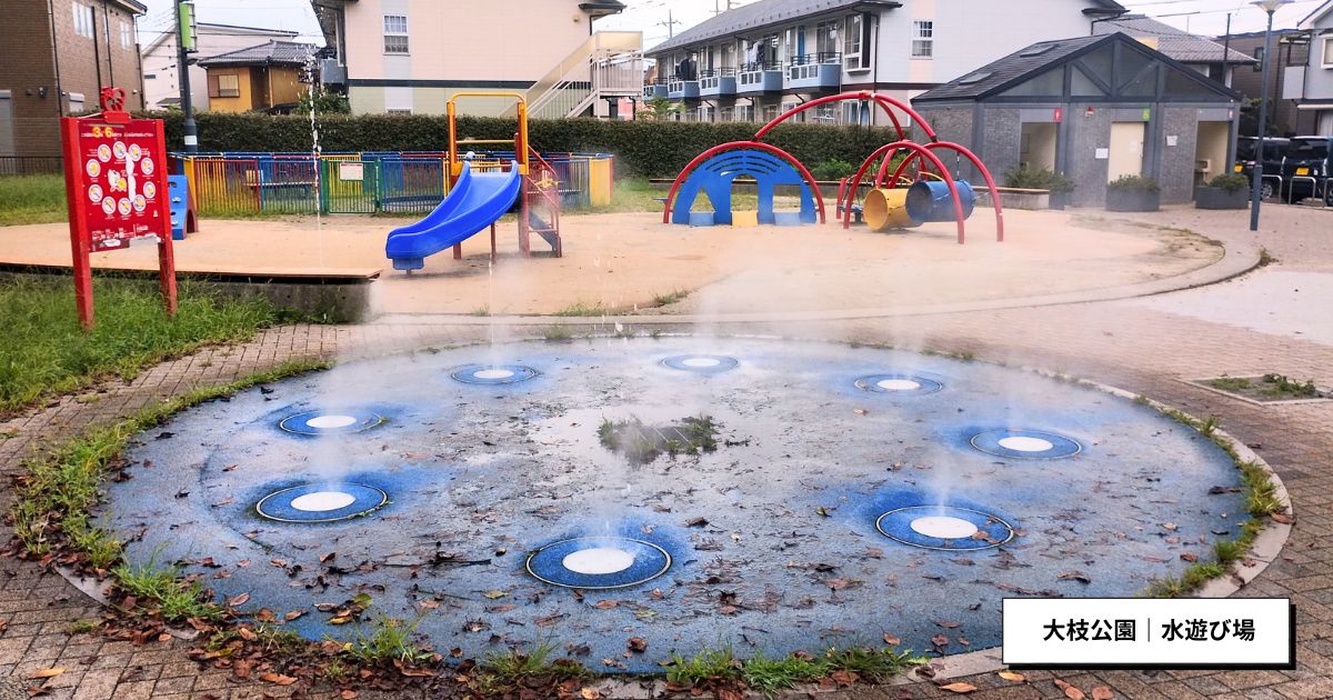 大枝公園|水遊び場